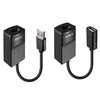 USB Prailginimo Kabelis - LINDY USB 1.1 Cat.6 Prailginimo Kabelis, 12Mbps, 60 m
