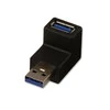 Adapteris .Lindy 71261 USB 3.0 A tipo 90° o