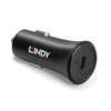 Automobilinis įkroviklis - LINDY 27W USB Type C PD automobilinis įkroviklis 12-24V DC