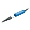 USB Prailginimo Laidas - LINDY USB 3.0 Prailginimo Laidas Pro Extend Type M/F, 8 m, Juodas