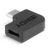 Lindy Adapteris - USB 3.2 Type C M/F 20Gbps 90° Nikelio Danga