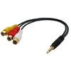 ADAPTERIS 3.5MM IKI 3XPHONO F/35539 LINDY