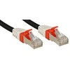 Tinklo Kabelis - LINDY Cat.6A S/FTP LSZH Tinklo Kabelis, RJ45, M/M, 500MHz, 26AWG, 3 m, Juodas