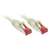Tinklo kabelis - LINDY 2m Cat.6 S/FTP RJ45 250MHz Copper 27AWG Pilkas