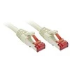 Tinklo kabelis - LINDY 2m Cat.6 S/FTP RJ45 250MHz Copper 27AWG Pilkas