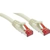 Tinklo kabelis - LINDY 2m Cat.6 S/FTP RJ45 250MHz Copper 27AWG Pilkas