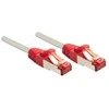 Tinklo Kabelis - LINDY CrossOver Cat.6 S/FTP Tinklo Kabelis, RJ45, M/M, 250MHz, 27AWG, 2 m, Pilkas