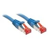 Tinklo Kabelis - LINDY Cat.6 S/FTP Tinklo Kabelis, RJ45, M/M, 250MHz, 27AWG, 2 m, Mėlynas