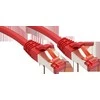 Lindy Tinklo Kabelis - Cat.6 S/FTP 5m RJ45 250MHz Varis 27AWG Raudonas