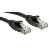 Tinklo Kabelis - LINDY Cat.6 U/UTP LSZH Tinklo Kabelis, RJ45, M/M, 250MHz, 26AWG, 0.5 m, Juodas