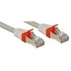Tinklo Kabelis - LINDY Cat.6A S/FTP LSZH Tinklo Kabelis, RJ45, M/M, 500MHz, 26AWG, 5 m, Pilkas