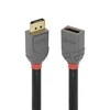 DisplayPort Kabelis - LINDY DisplayPort 1.4 Prailginimo Kabelis, M/M, 3 m, Juodas
