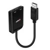 Lindy DisplayPort arba 2x HDMI MST juoda
