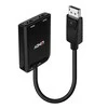 Lindy DisplayPort arba 2x HDMI MST juoda