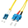 Lindy Pluoštinis Kabelis - LC/SC 15m 9/125µm Vien režimas OS2