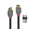 HDMI Laidas - LINDY Anthra Line HDMI Laidas, Ultra Spartus Greitis, 48Gbps, 10240x4320@120Hz, 1 m, Juodas