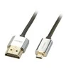 Kabelis Lindy 41680 0,5 m HDMI didelės spartos