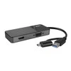Adapteris - LINDY USB 3.0 Type A/C į HDMI &amp; VGA konverteris 3840x2160 30Hz