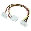 Lindy Molex – Molex x2, 0,25 m, daugiaspalvis (33126)
