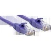 Tinklo Kabelis - LINDY Cat.6 U/UTP Tinklo Kabelis, RJ45, M/M, 250MHz, 0.3 m, Purpurinis
