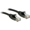 Tinklo Kabelis - LINDY Cat.6 U/UTP Tinklo Kabelis, RJ45, M/M, 250MHz, 5 m, Juodas