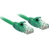 Tinklo Kabelis - LINDY Cat.6 U/UTP Tinklo Kabelis, RJ45, M/M, 250MHz, 5 m, Žalias