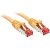 Tinklo Kabelis - LINDY Cat.6 S/FTP Tinklo Kabelis, RJ45, M/M, 250MHz, 27AWG, 1 m, Geltonas