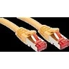 Tinklo Kabelis - LINDY Cat.6 S/FTP Tinklo Kabelis, RJ45, M/M, 250MHz, 27AWG, 1 m, Geltonas