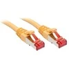 Tinklo Kabelis - LINDY Cat.6 S/FTP Tinklo Kabelis, RJ45, M/M, 250MHz, 27AWG, 1 m, Geltonas
