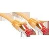 Tinklo Kabelis - LINDY Cat.6 S/FTP Tinklo Kabelis, RJ45, M/M, 250MHz, 27AWG, 1 m, Geltonas