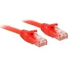 Tinklo Kabelis - LINDY Cat.6 U/UTP Tinklo Kabelis, RJ45, M/M, 250MHz, 3 m, Raudonas