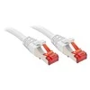 Tinklo Kabelis - LINDY Cat.6 S/FTP Tinklo Kabelis, RJ45, M/M, 250MHz, 27AWG, 0.3 m, Baltas