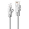 Tinklo Kabelis - LINDY Cat.6 U/UTP Tinklo Kabelis, RJ45, M/M, 250MHz, CCA, 1 m, Baltas