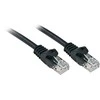 Tinklo Kabelis - LINDY Cat.6 U/UTP Tinklo Kabelis, RJ45, M/M, 250MHz, CCA, 1 m, Juodas