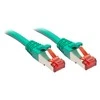 Tinklo Kabelis - LINDY Cat.6 S/FTP Tinklo Kabelis, RJ45, M/M, 250MHz, 27AWG, 2 m, Žalias