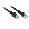 Tinklo Kabelis - LINDY Cat.6 U/UTP Tinklo Kabelis, RJ45, M/M, 250MHz, CCA, 2 m, Juodas