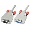 Lindy DB-9 - DB-9, 2m, Pilkas (31519)