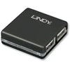 USB Hub - LINDY 4 Prievadų USB 2.0 Mini Hub 480Mbps