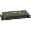 USB Hub - LINDY 7 Prievadų USB 3.0 Metalinis Hub, 5 Gbps, Juodas