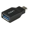 Adapteris - LINDY USB 3.2 Type C į A Adapteris, Juodas