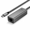 Tinklo Adapteris - LINDY USB 3.2 Type C į 2.5G Ethernet Konverteris, 5 Gbps, Sidabrinis