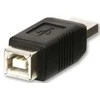 Lindy Adapteris - USB 2.0 M/F 480Mbps PVC Nikelis 45x15x16.5mm