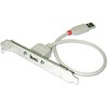 Lindy Adap USB-Slotblech