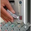 USB Prievado Blokatorius - LINDY USB Type A Prievado Blokatorius, 4 vnt. Mėlynas, su Raktu