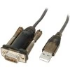 Adapteris - LINDY USB į Serijinį Konverterį Lite Adapteris, Juodas
