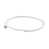 USB kabelis LMP USB-A - Žaibas 2 m Balta (LMP -LANGHUSB-2M)