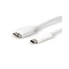 USB kabelis LMP USB-C - mikroUSB 1 m Balta (LMP -USBC-MUSB-W)