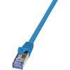 LOGILINK CQ3016S LOGILINK - Komutacinis kabelis Cat.6A 10G S/FTP PIMF PrimeLine mėlynas 0,25m