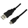 LOGILINK CU0057 kabelis USB 2.0 Typ-A, skirtas micro Typ-B dl.0,6m