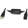 LOGILINK UA0143 LOGILINK - USB 2.0 aktyvaus kartotuvo laidas, 10m